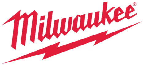 Logo de Milwaukee, marca de herramientas disponible en BRIQ.